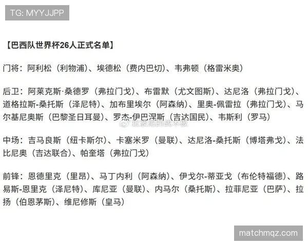 2026世界杯C组最终积分榜：巴西第一，海地垫底